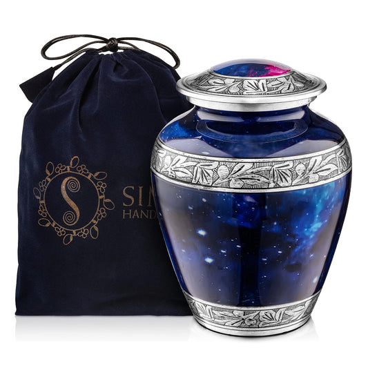 Large Cosmic Galaxy Urns For Human Ashes