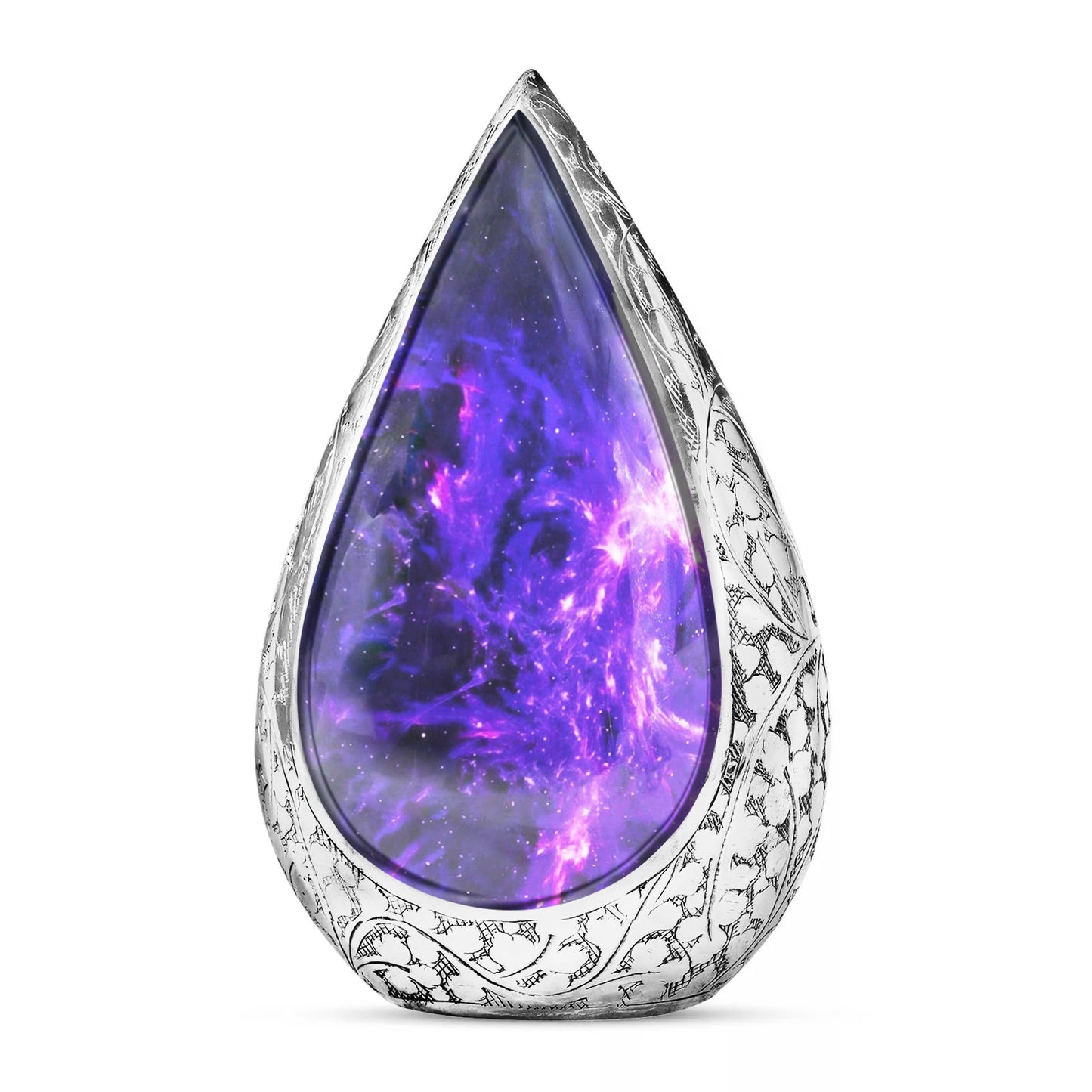 Cosmic Galaxy Teardrop Urns for Ashes Large