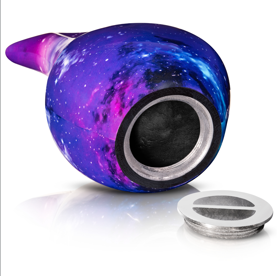 Cosmic Galaxy Teardrop Urns For Human Ashes Standard Adult Size 12" Inch