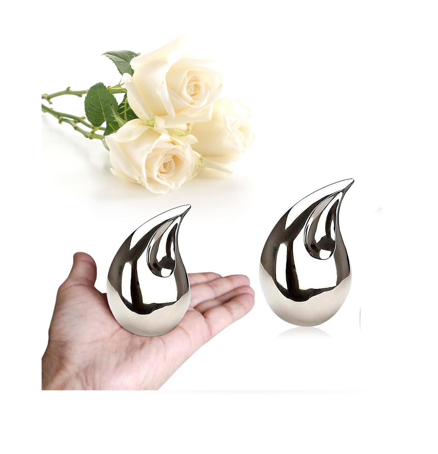 Teardrop Urn for Ashes Small Keepsake Size